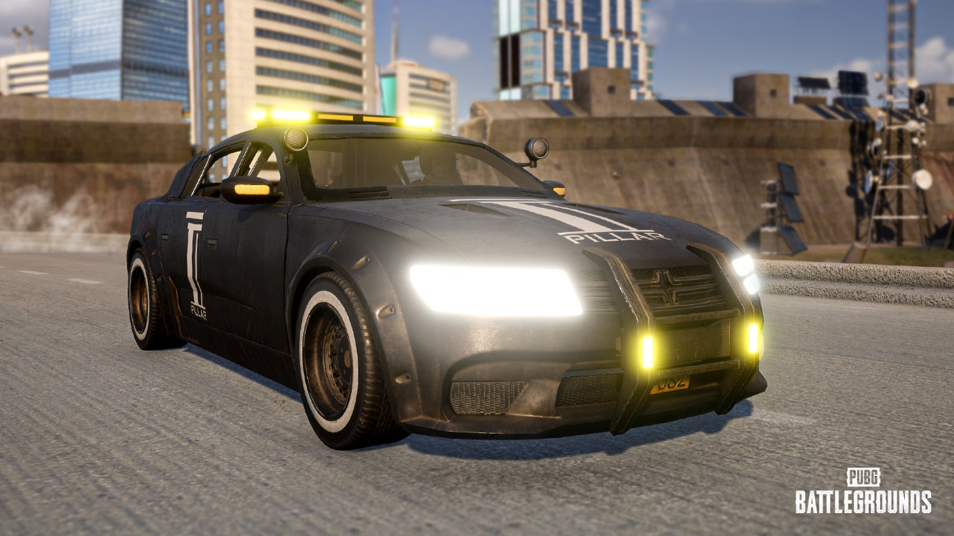 绝地求生百科-圣柱军团保安巡逻车